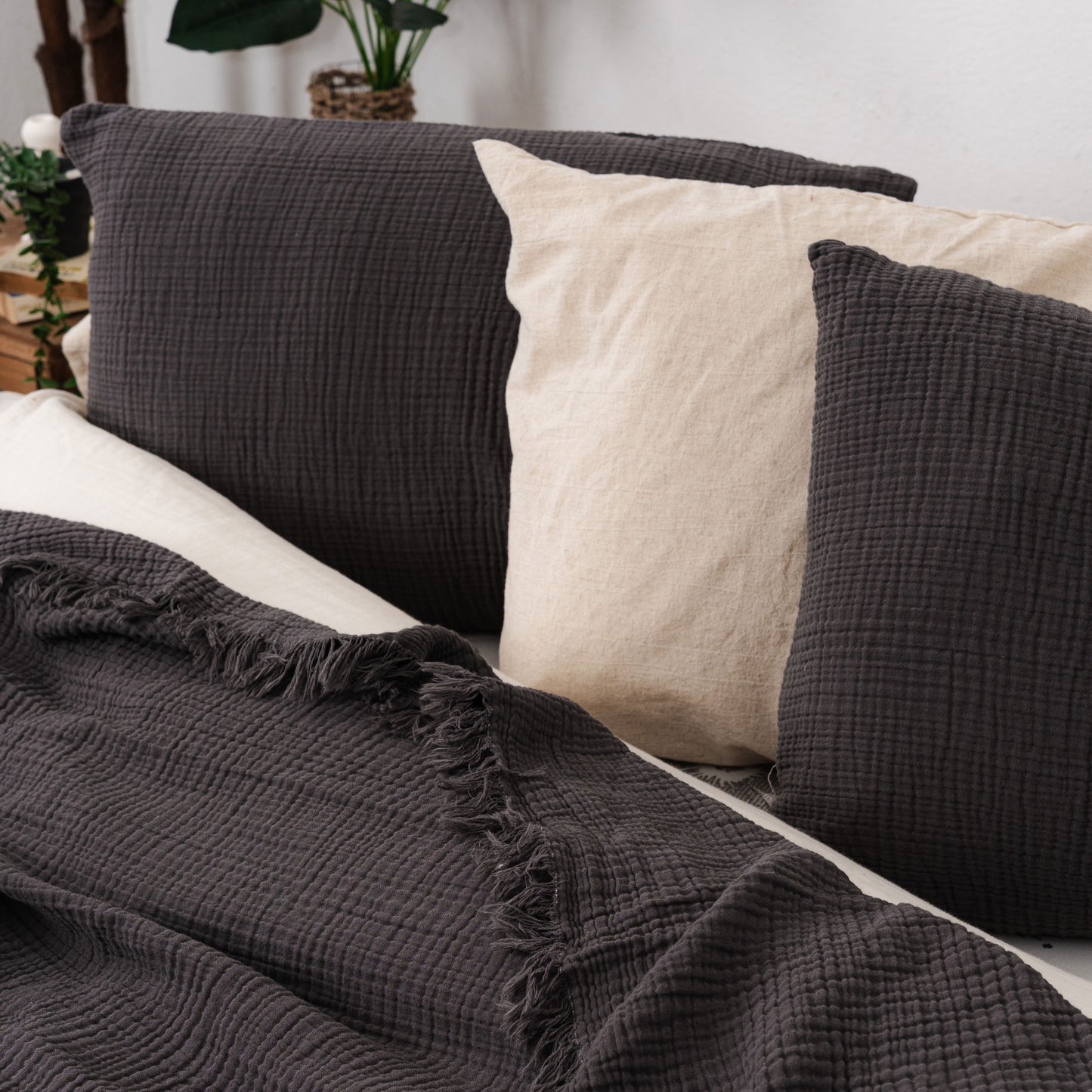 Organic Muslin Pillowcases