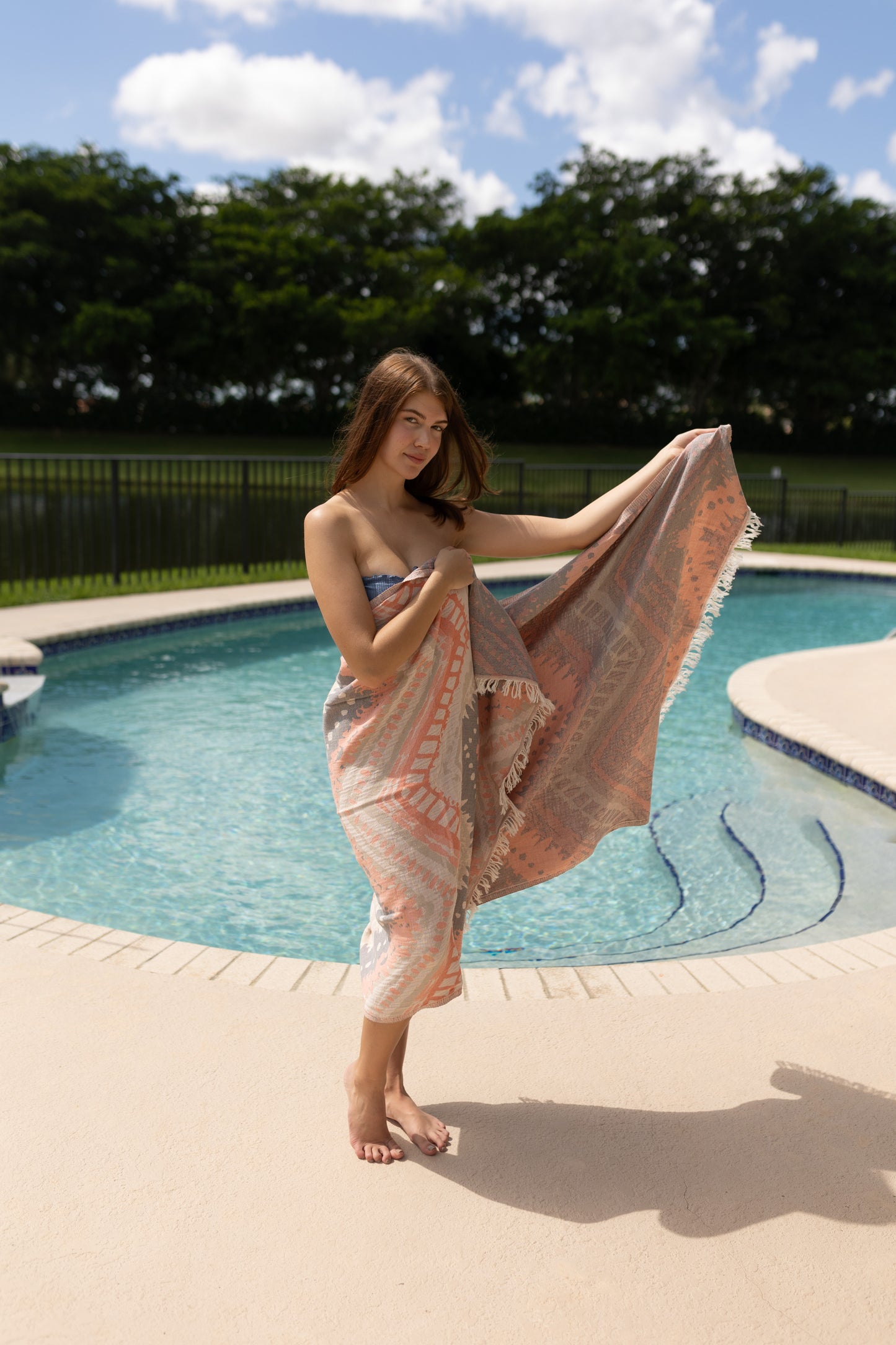 bath towel for spa or yoga