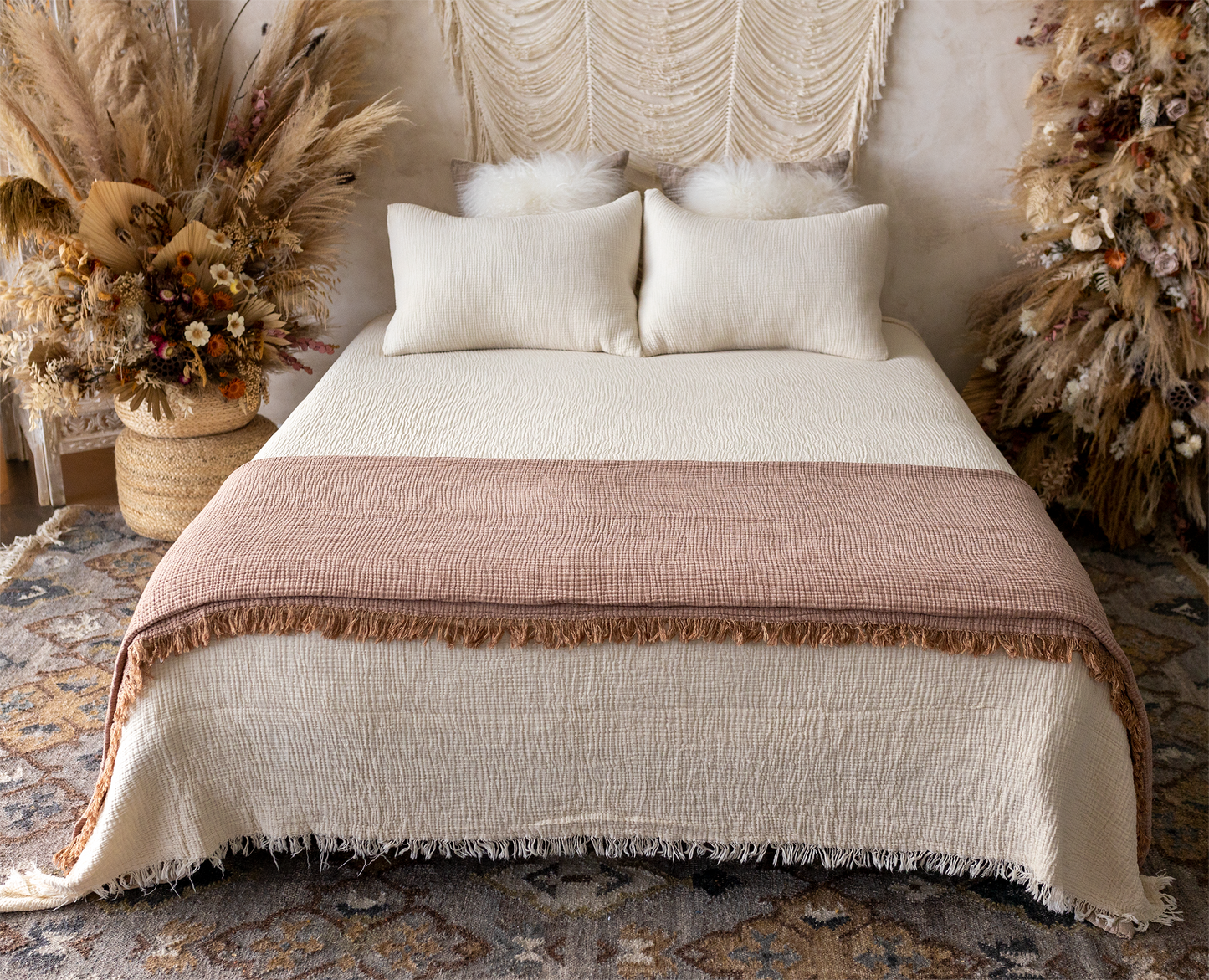 Muslin blanket for adults
