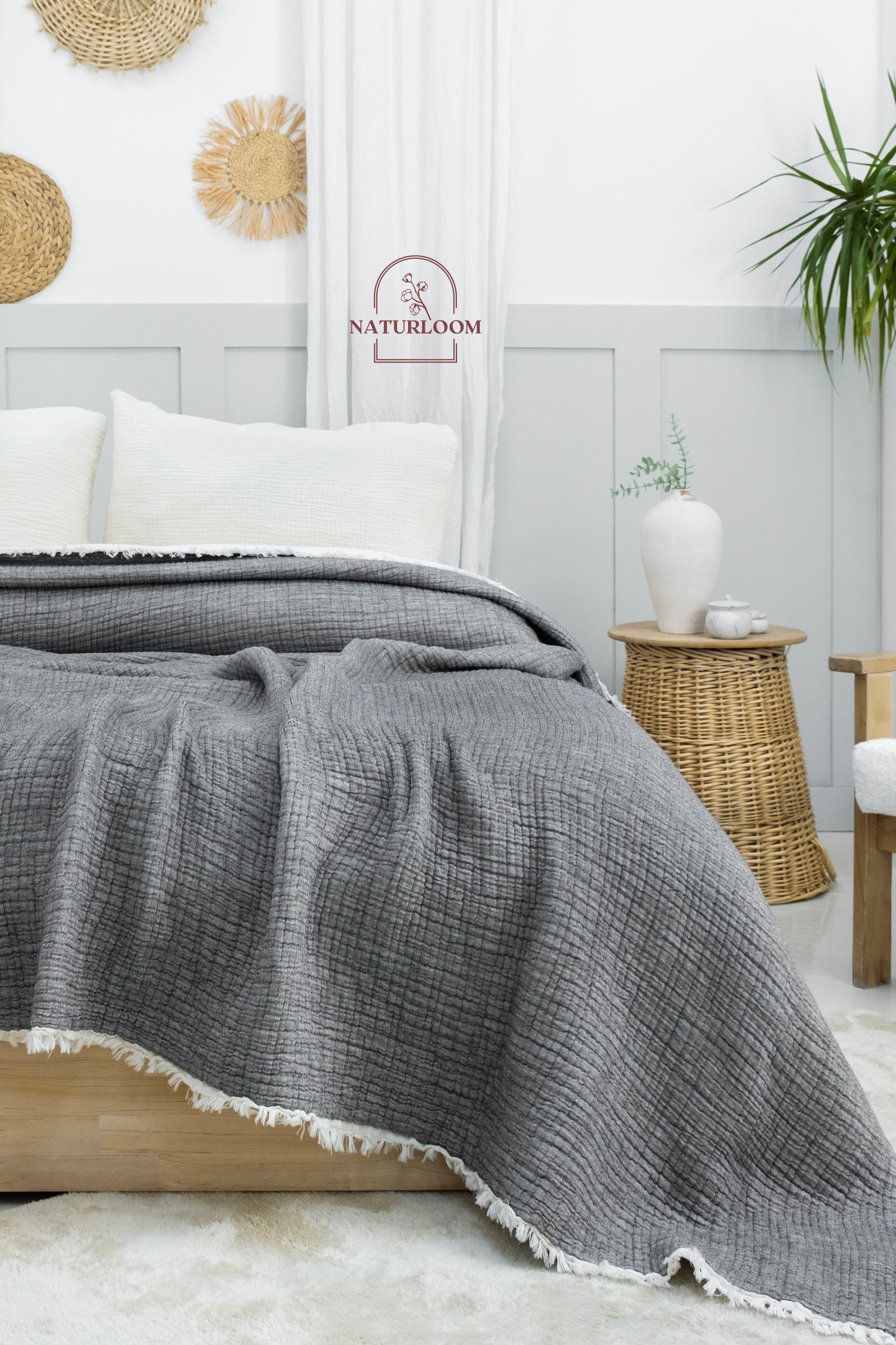 organic muslin cooling blanket