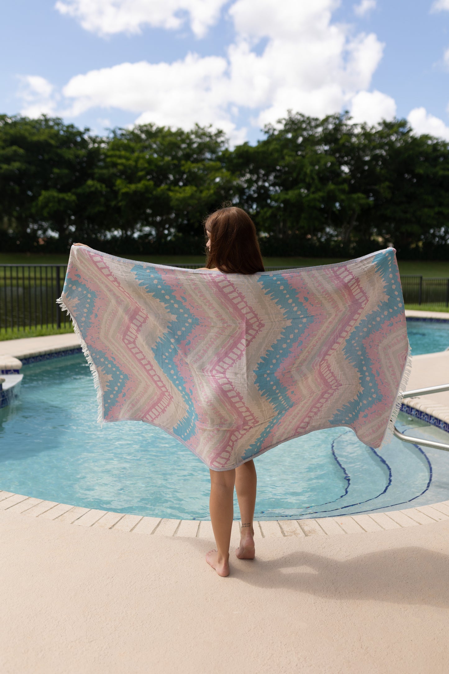 oeko tex certified beach towel