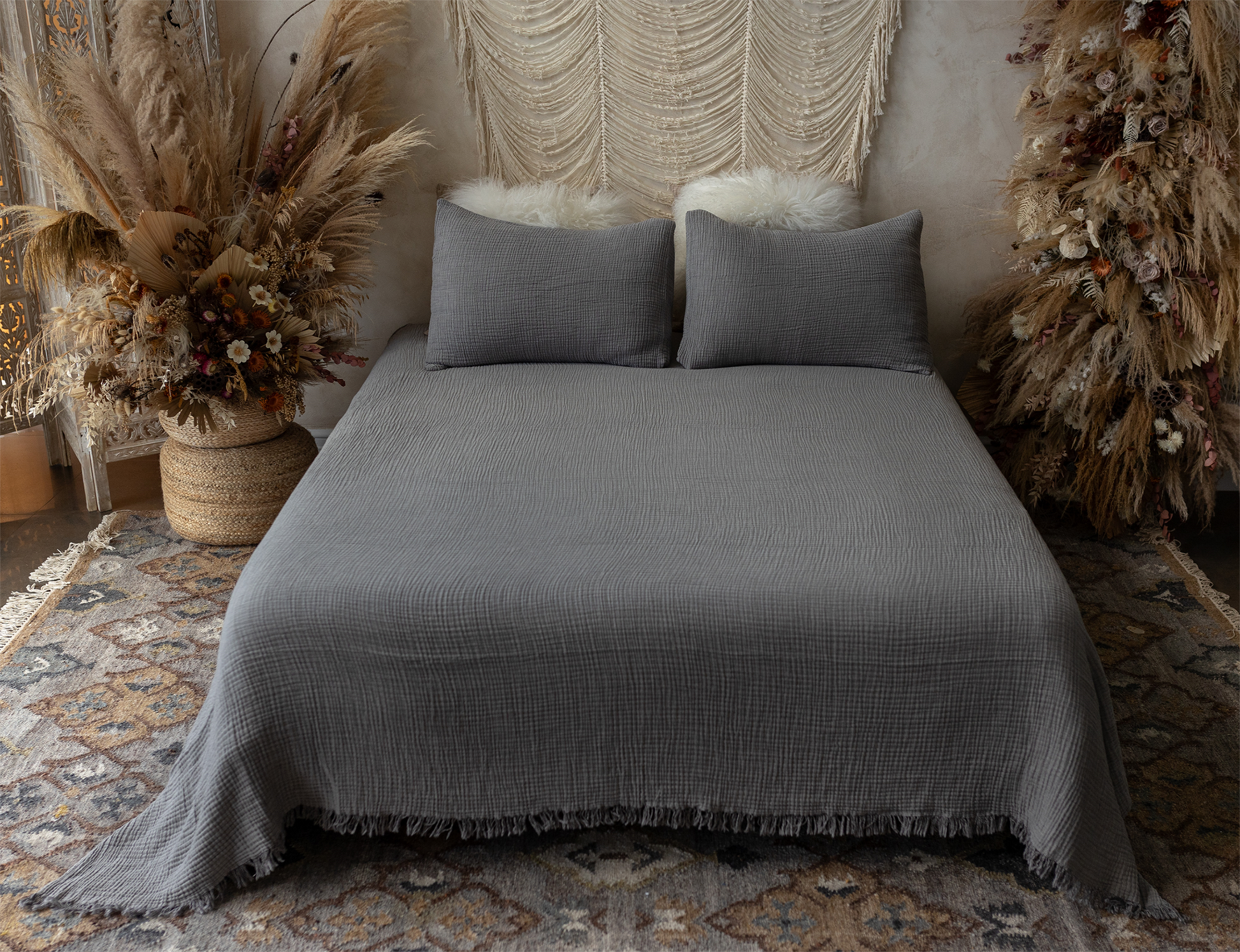 Muslin sales cotton throw
