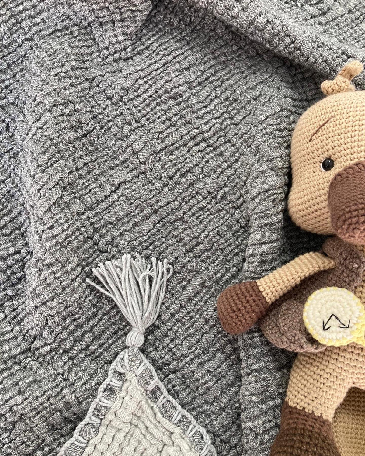 handmade organic cotton Swaddle blanket