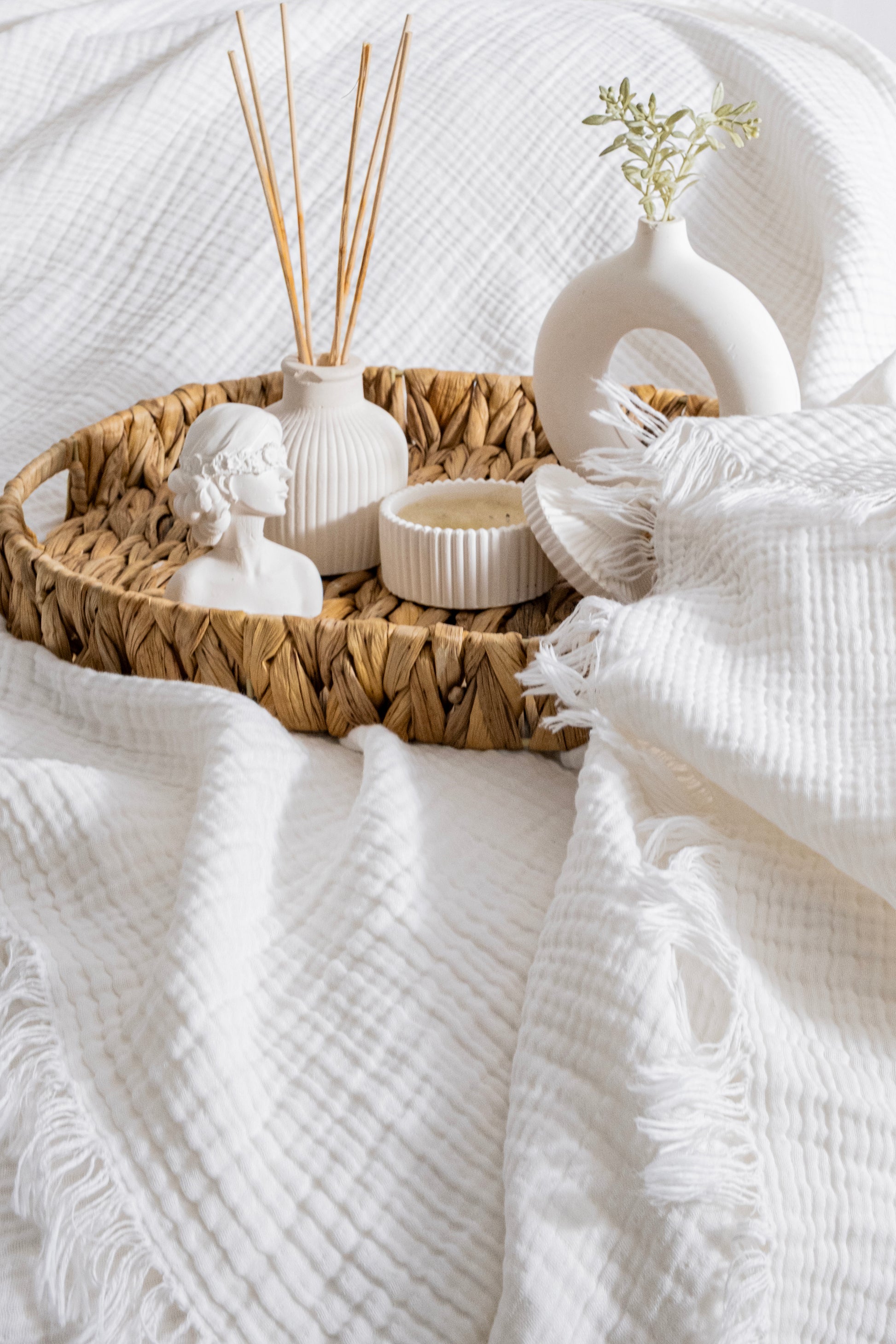 Muslin cotton blanket