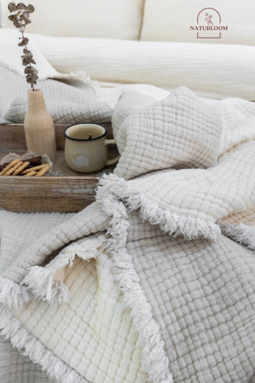 Organic Cotton muslin quilt