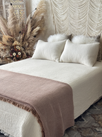 gots certified muslin cotton throw