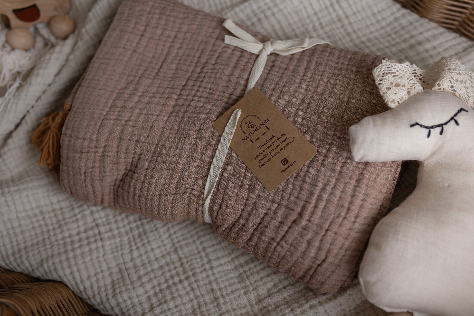 Handcraft baby swaddle