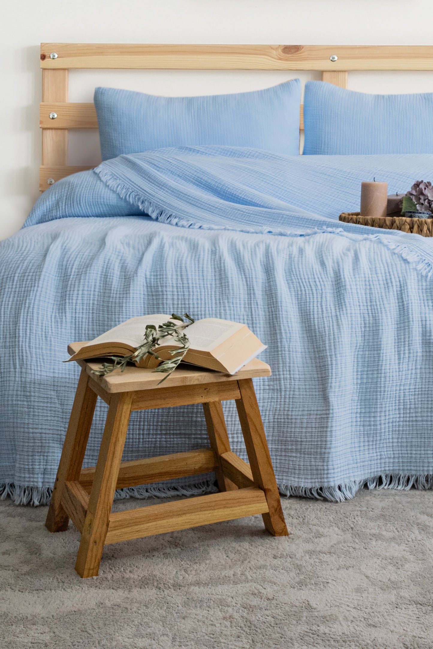 breathable muslin blanket