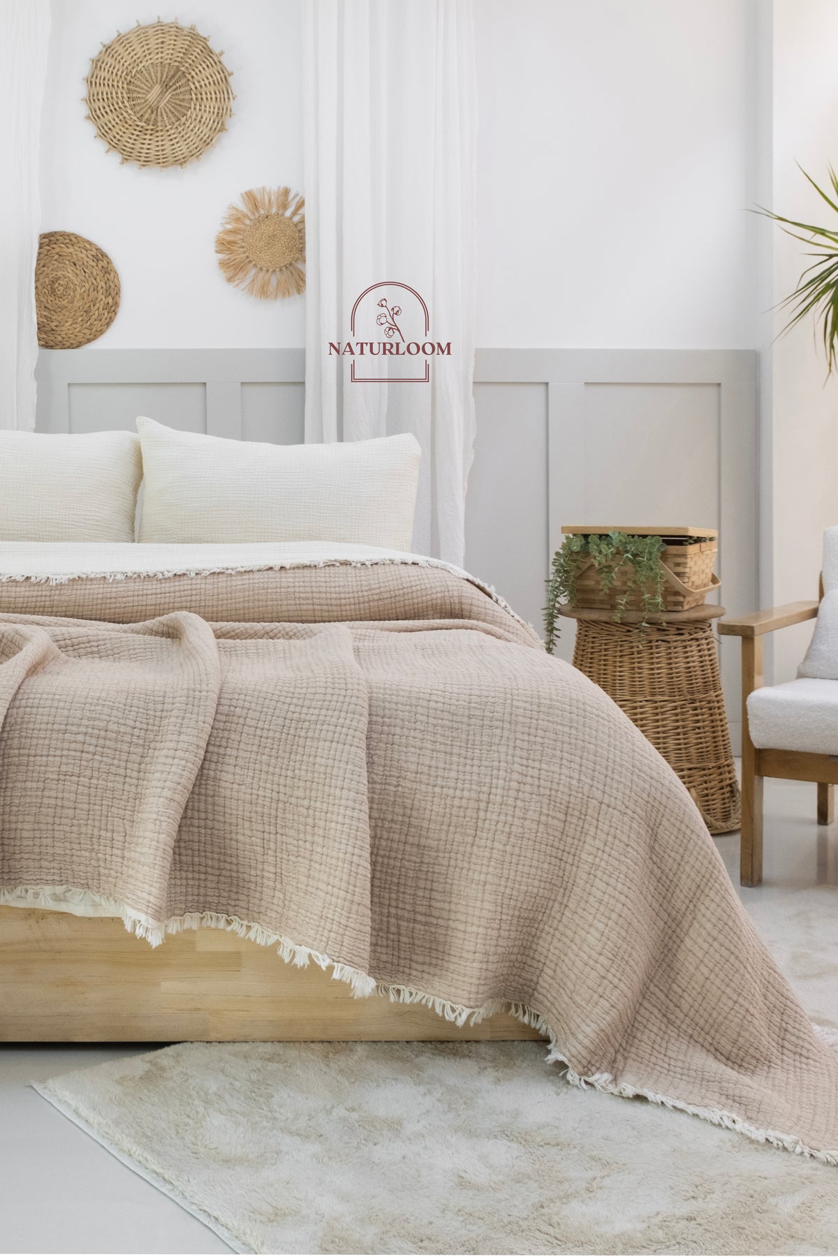 organic muslin cooling blanket