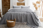 cozy soft throw organic cotton blanket