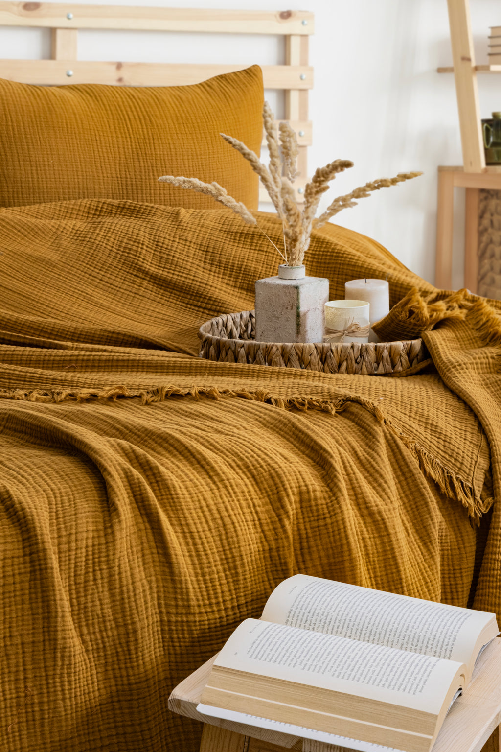 linen bedding set