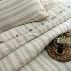 GOTS certified sustainable bedding muslin duvet cover