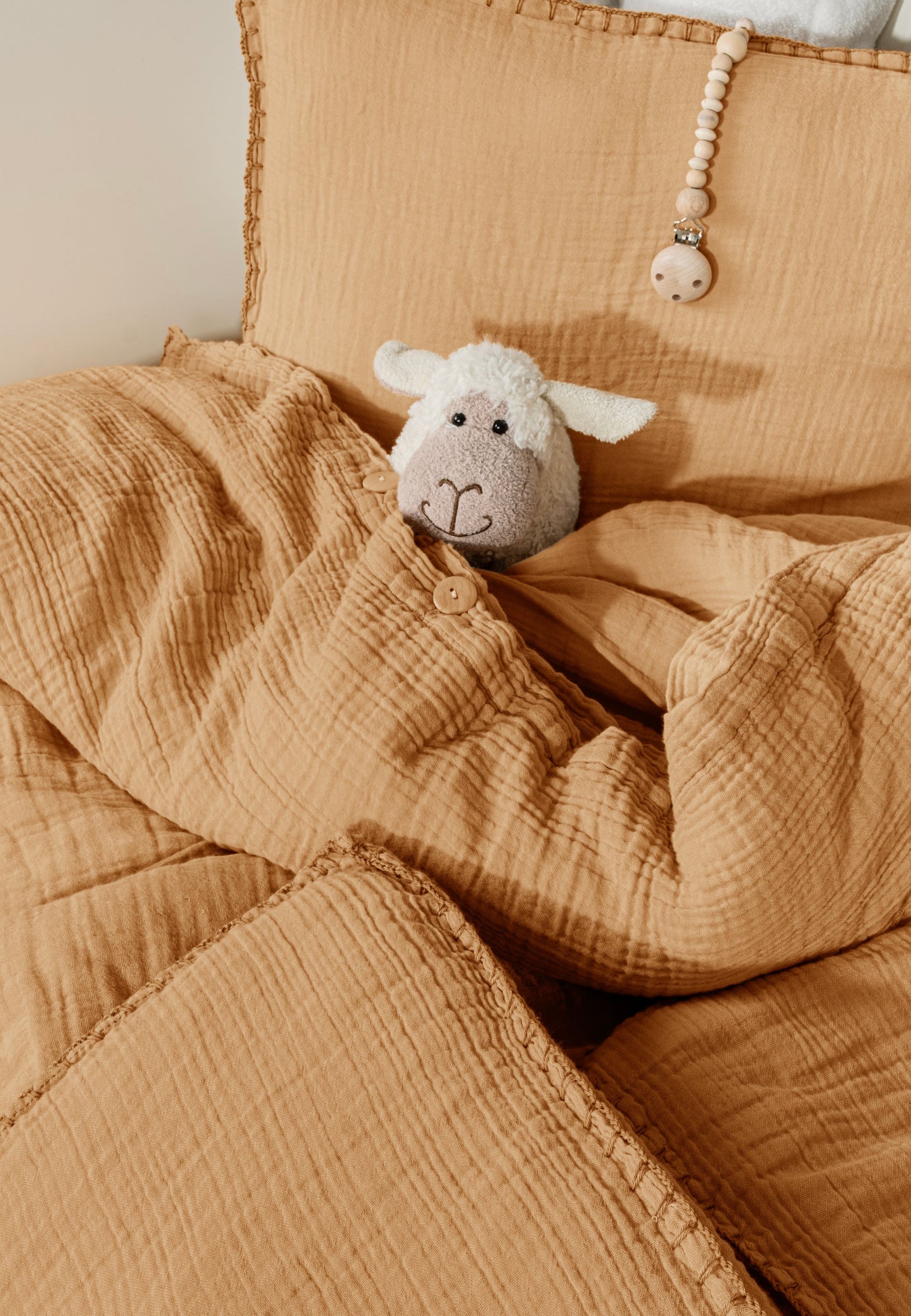 warm nursery bedding set