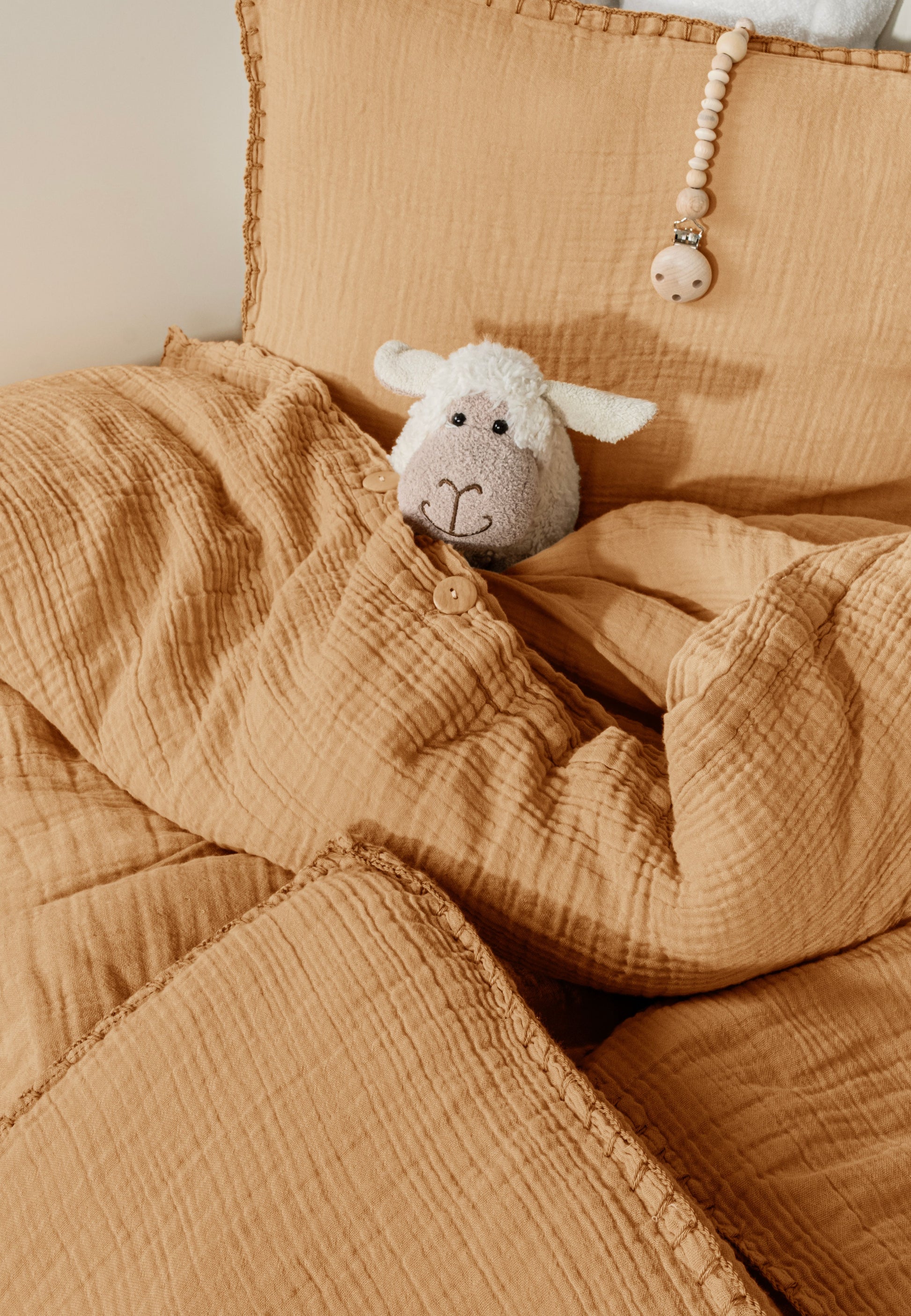 warm nursery bedding set