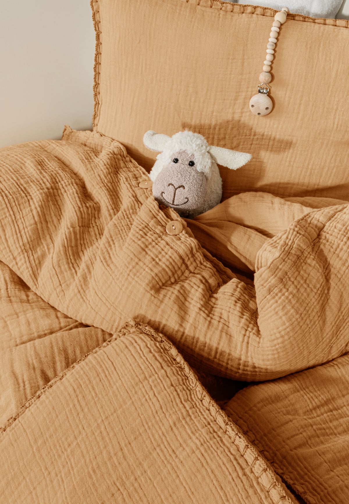warm nursery bedding set