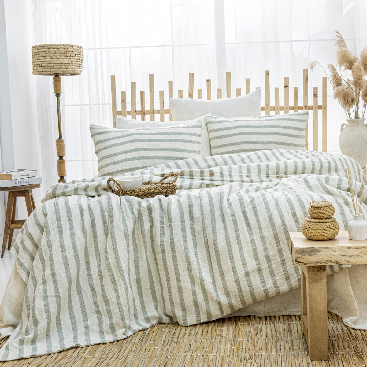 Organic Cotton Duvet Cover Set