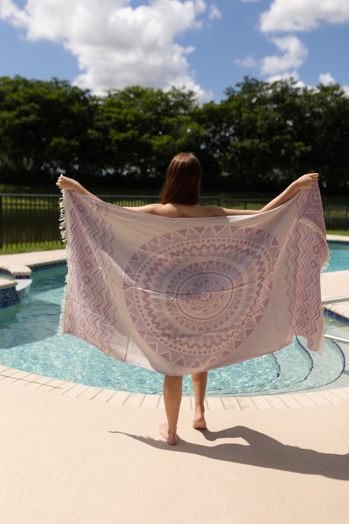 oversized soft beach towel 