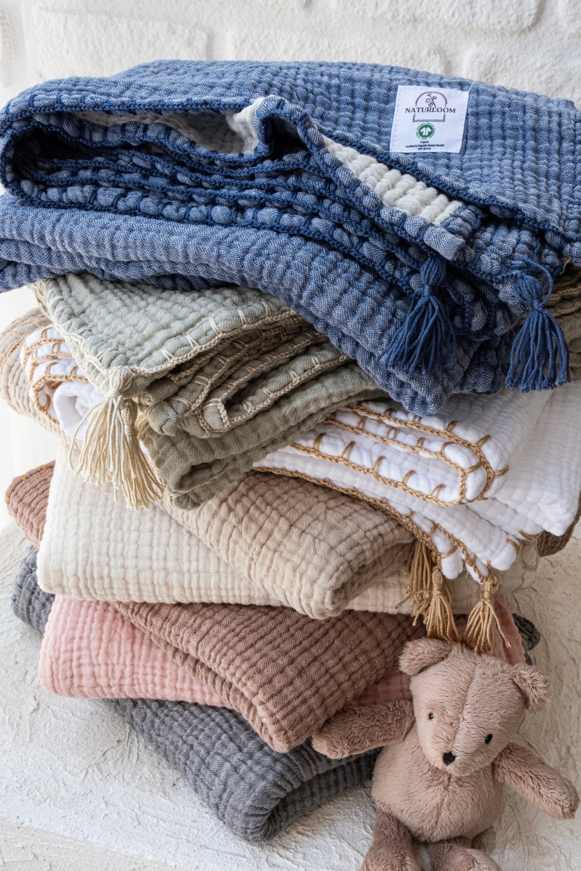breathable cotton baby swaddle