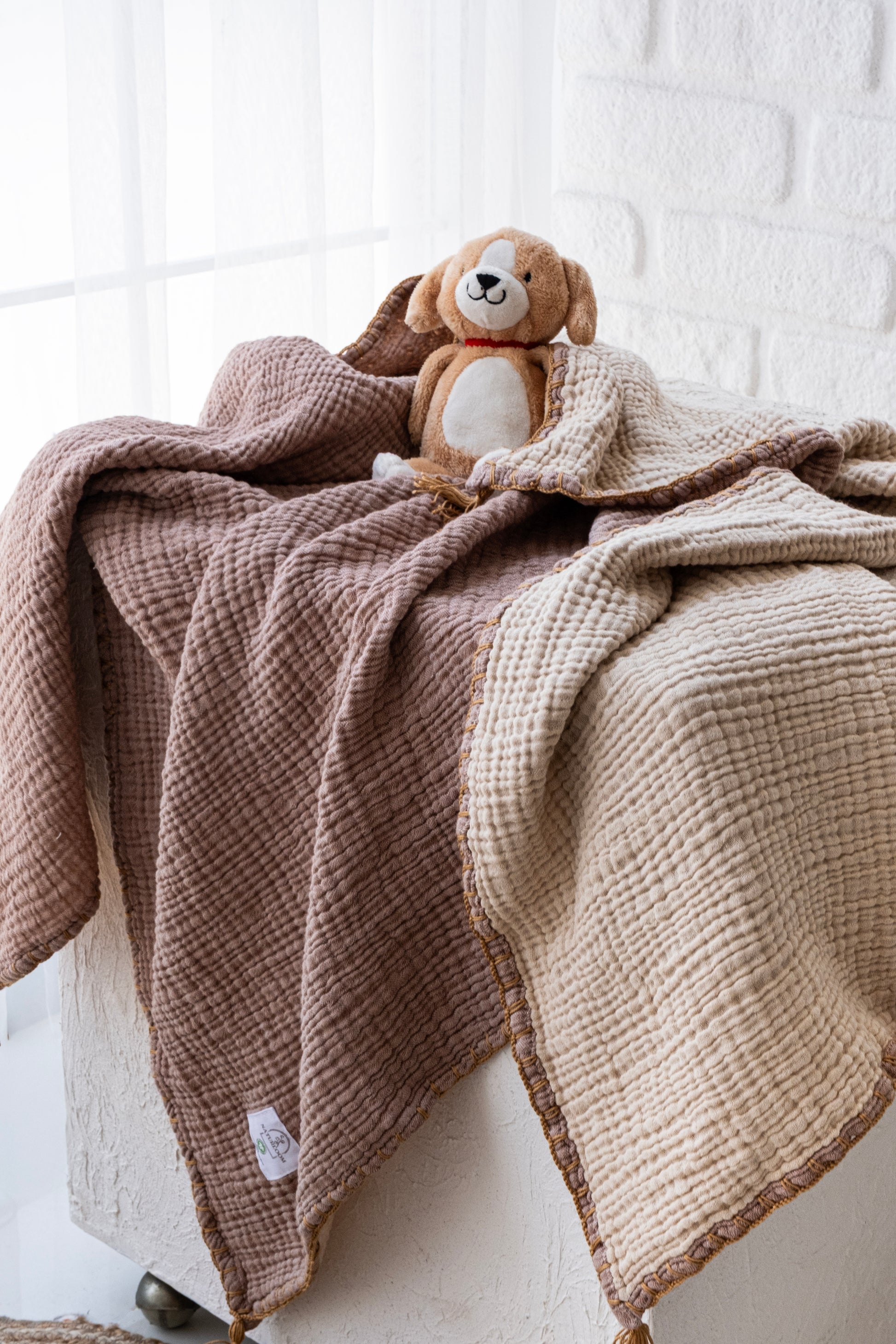 Soft baby blanket for sensitive skin