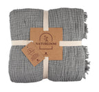 Organic Cotton Muslin King Bed cover