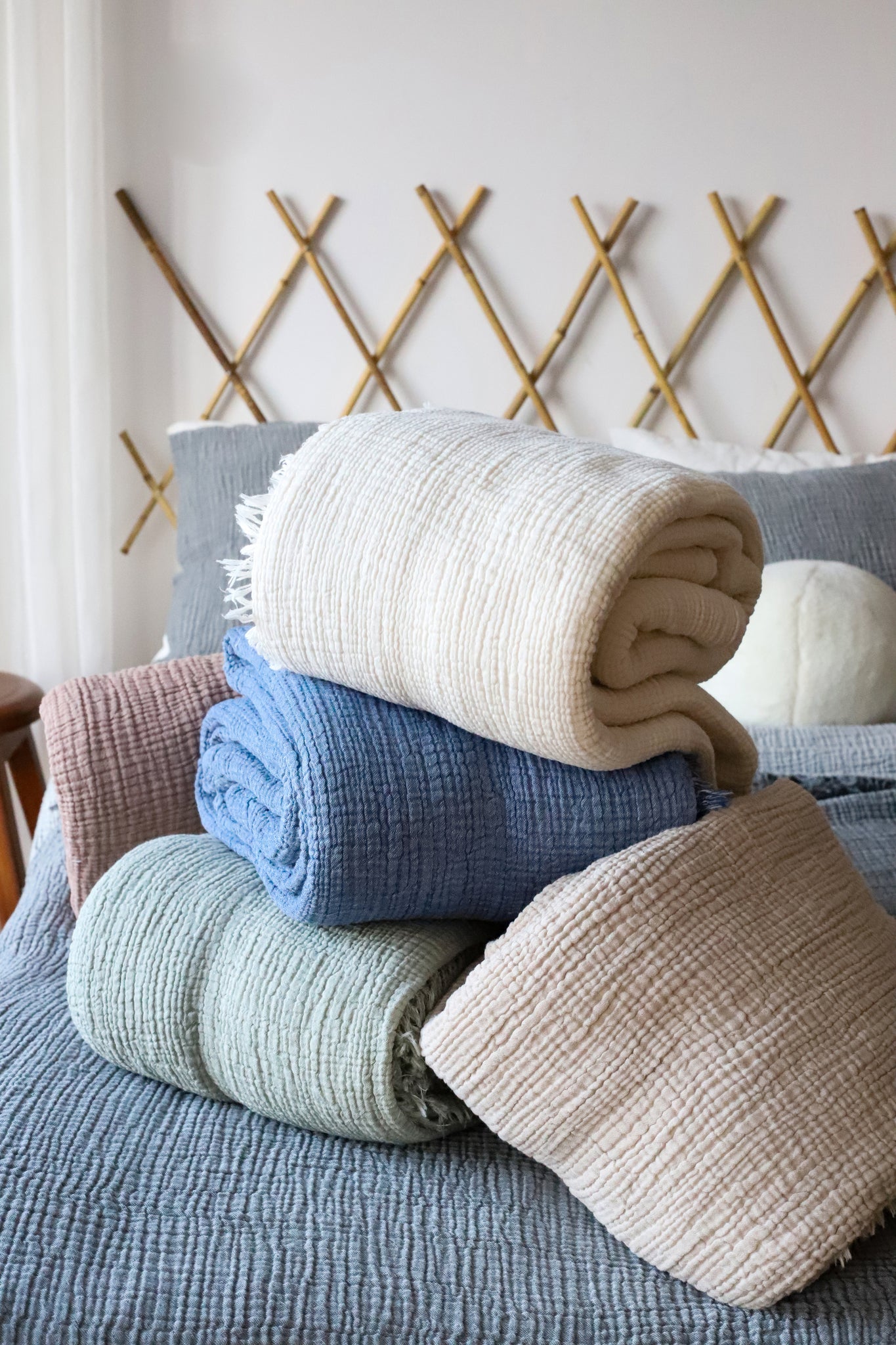 best-selling organic muslin cotton blankets in USA