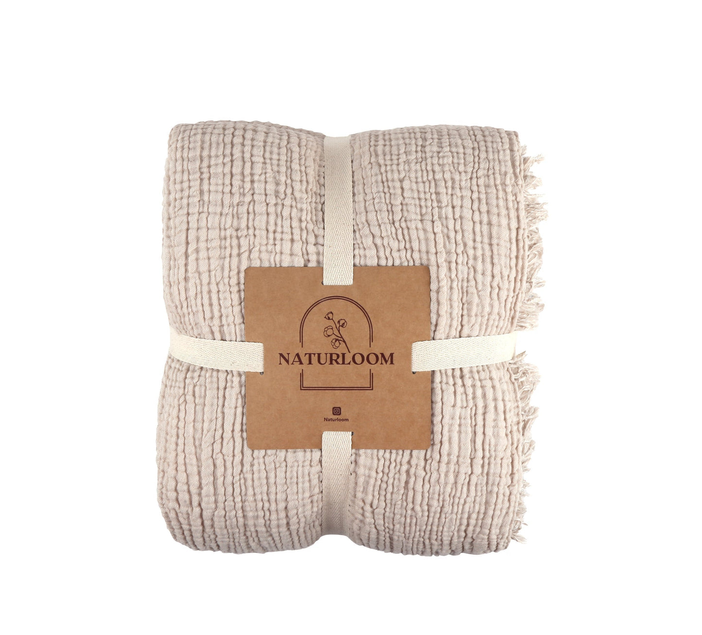 Very soft Organic Cotton throw blanket